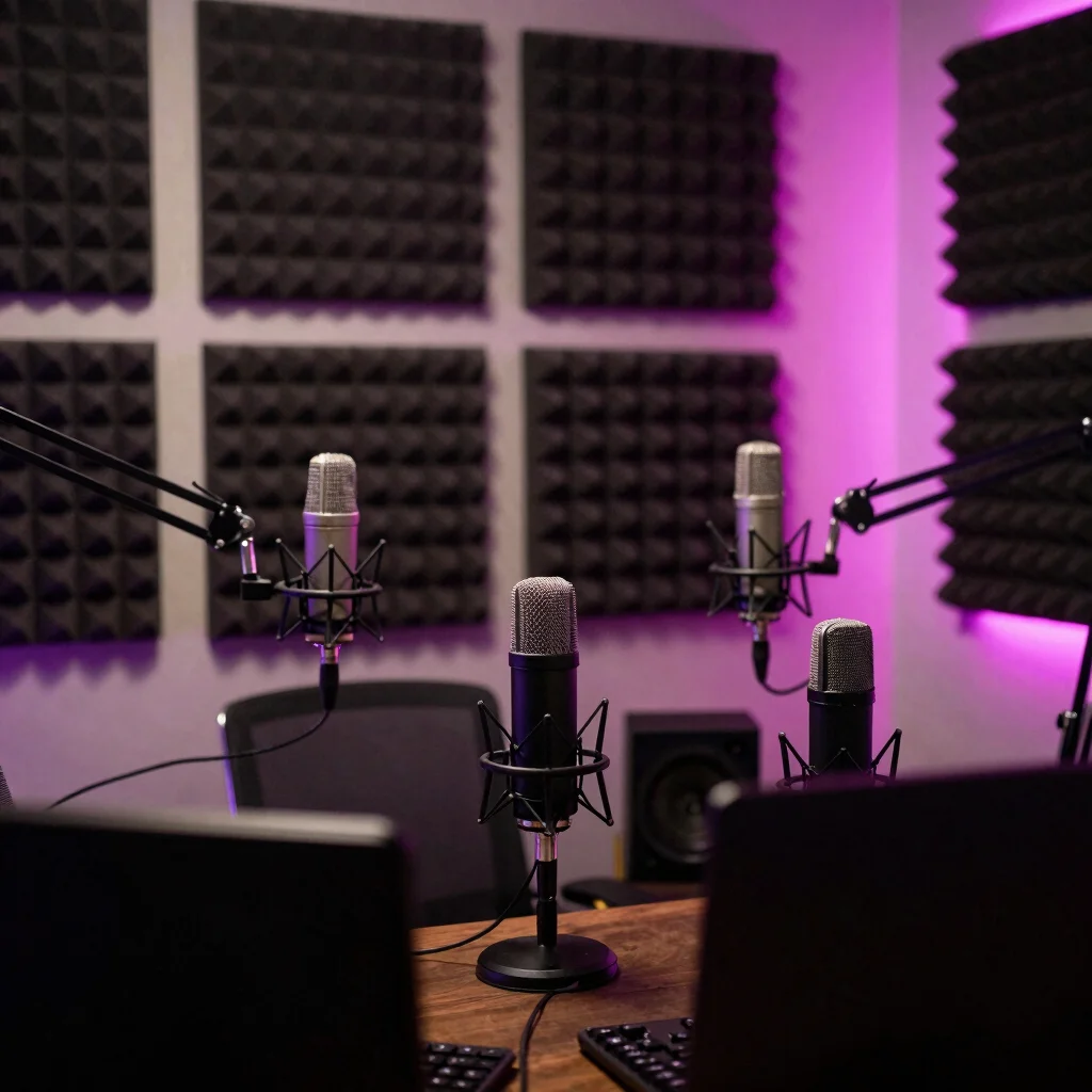 Producción de Podcast en Cyber Studio